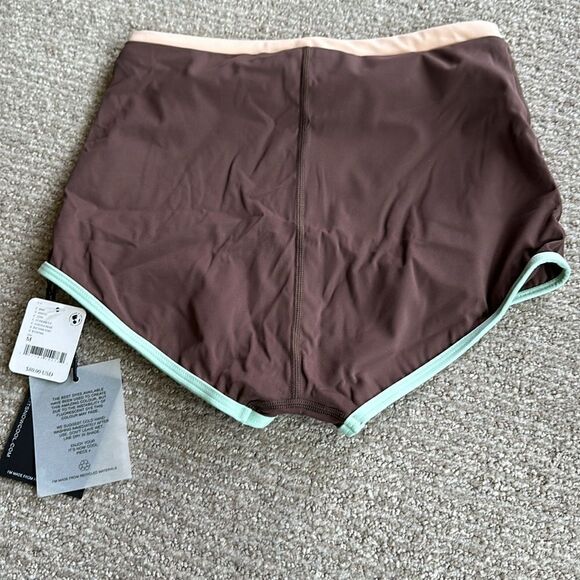 🆕 Free People x It’s Now Cool The Contour Duo Shortie Bikini Shorts Bottoms M - Picture 4 of 8